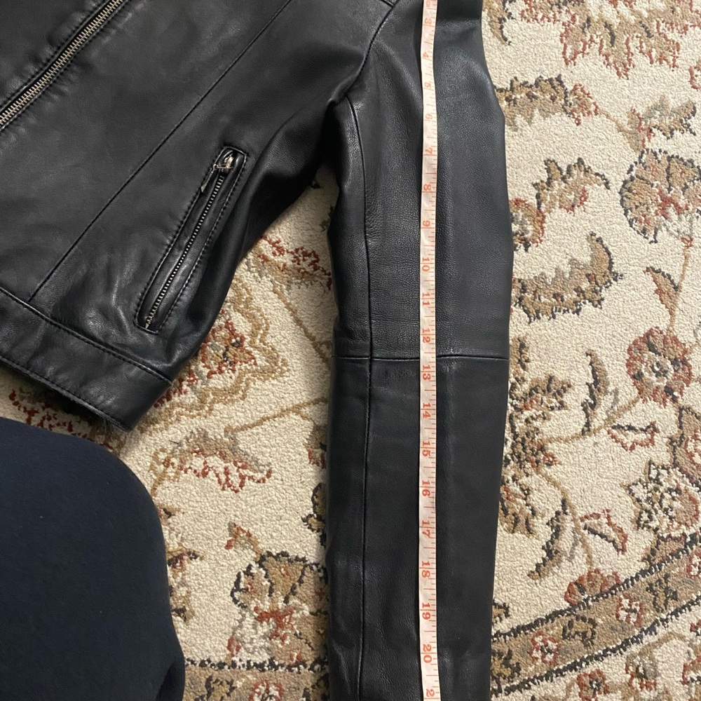 Black Leather Jacket - image 8